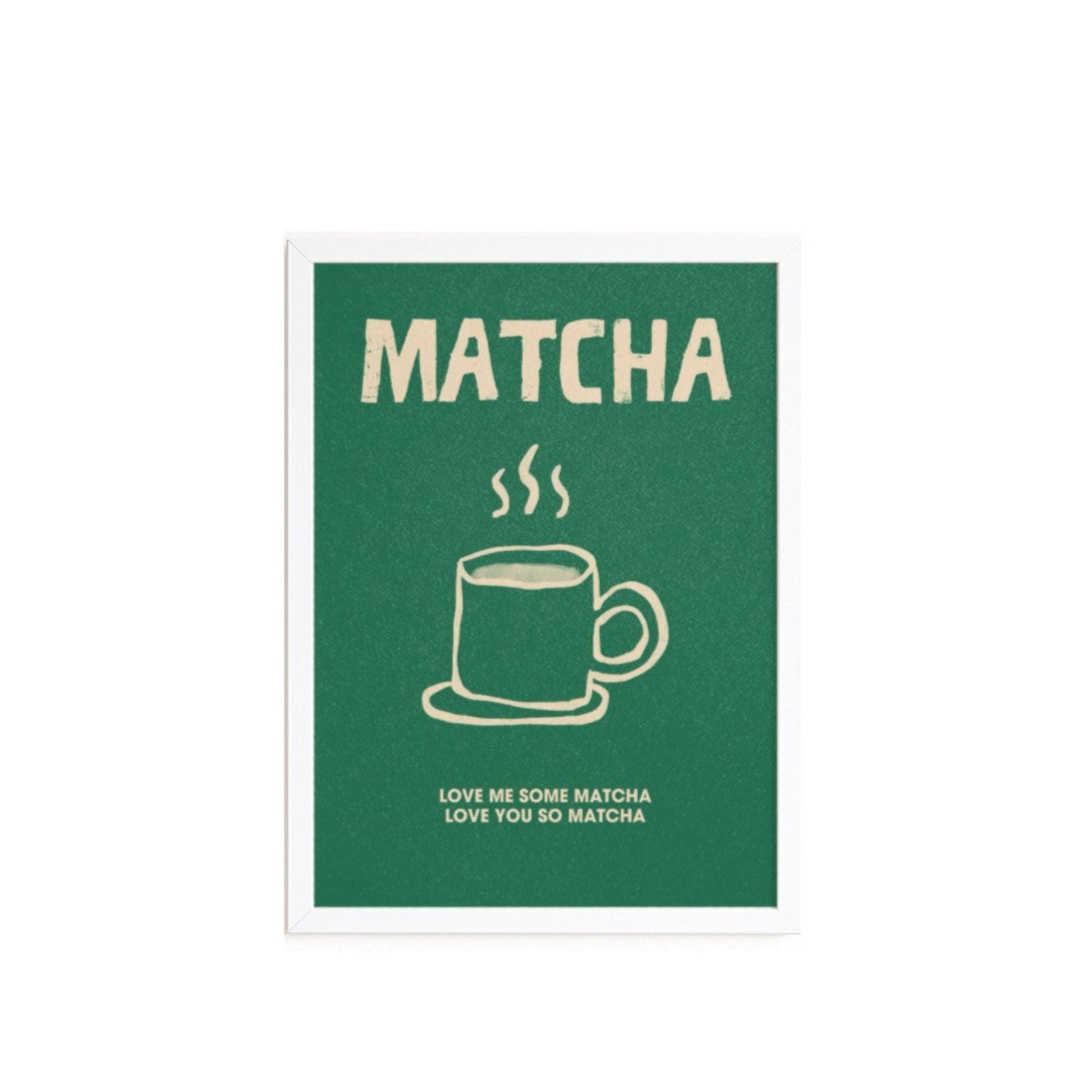 So Matcha Poster - Poster - Thanks a ton