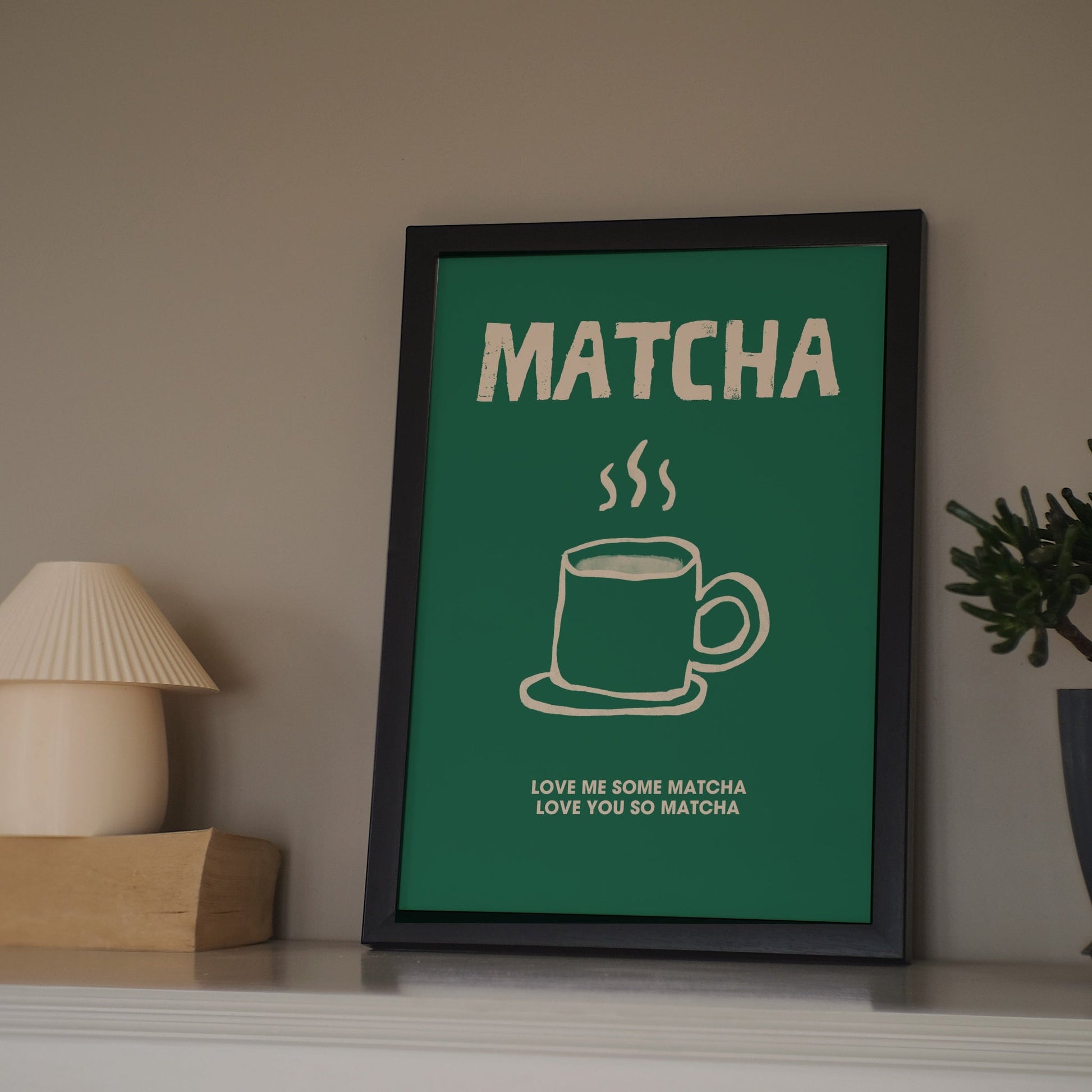 So Matcha Poster - Poster - Thanks a ton