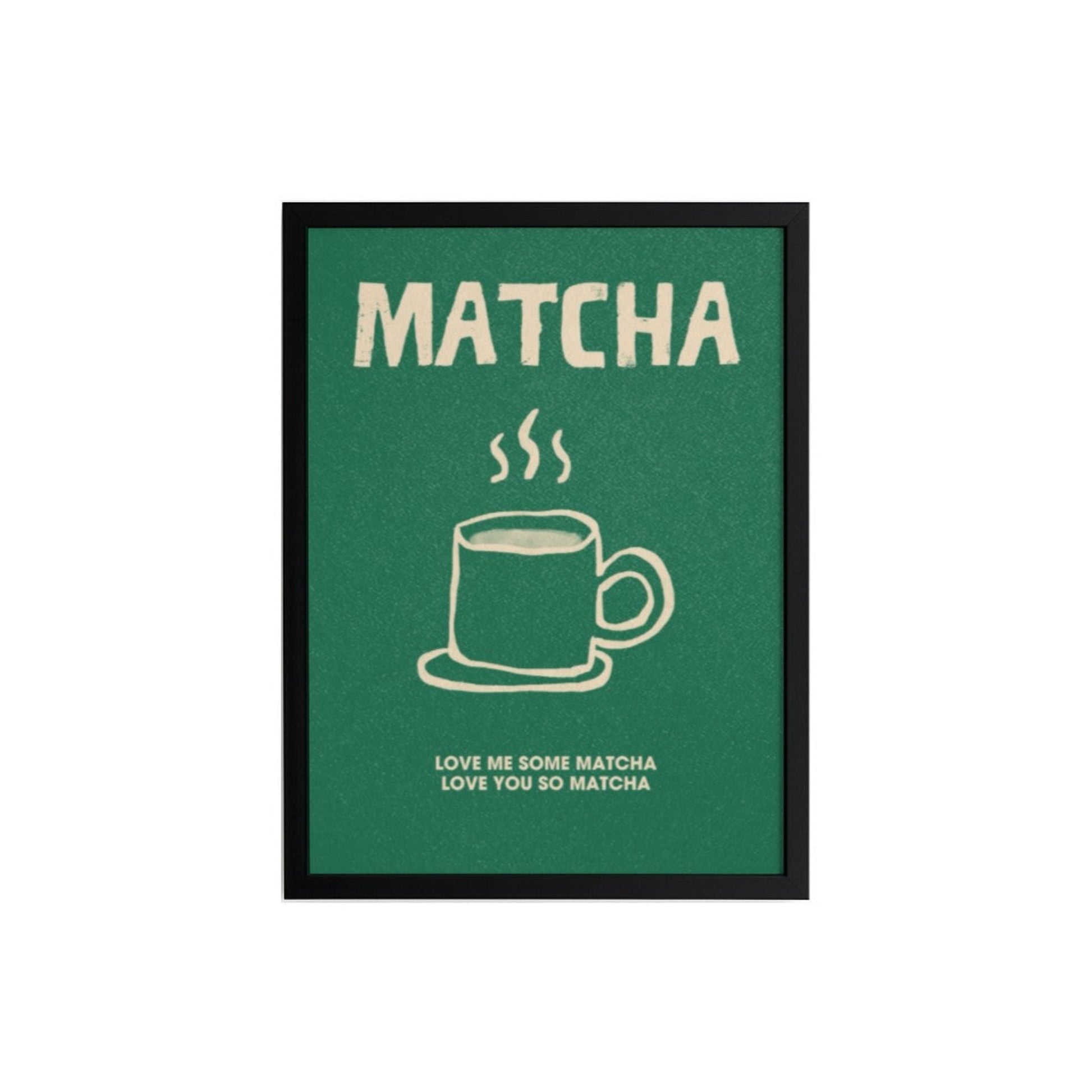 So Matcha Poster - Poster - Thanks a ton