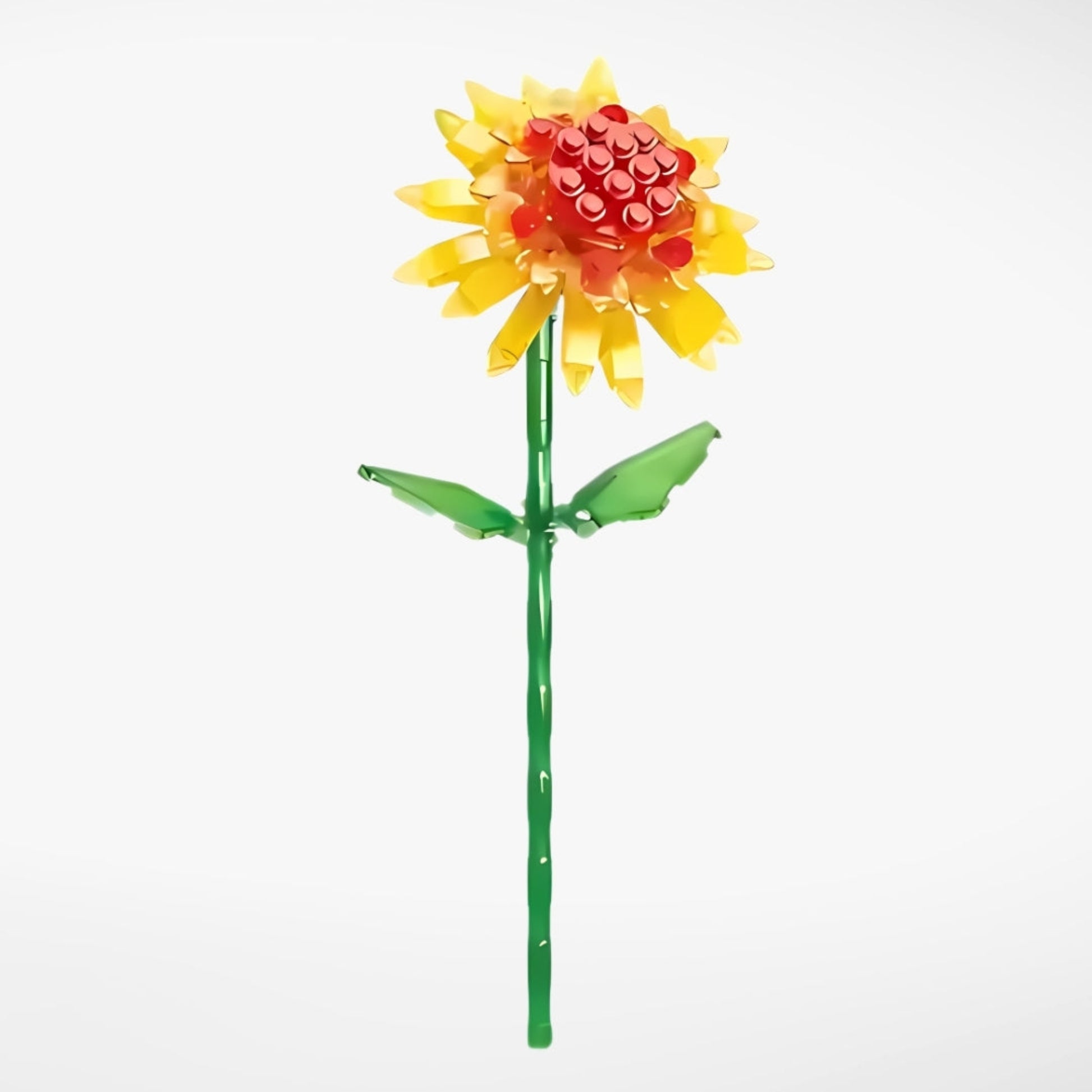 Sunflower Crystal Building Block Flower