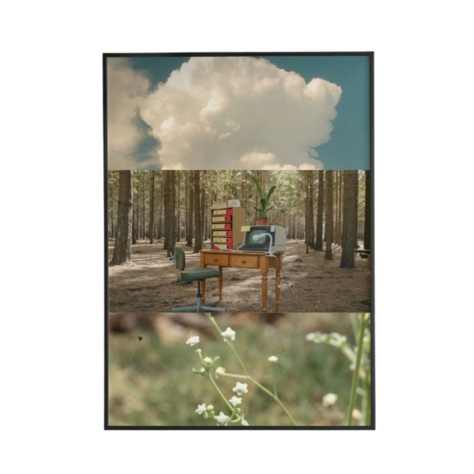 Tranquil Horizons Poster Poster Mockup Image