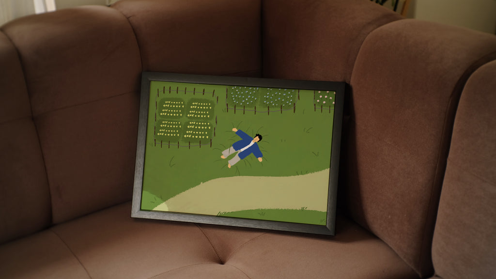 Flower Field Poster