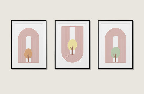 3 Inverted Forest Poster Poster Mockup Image