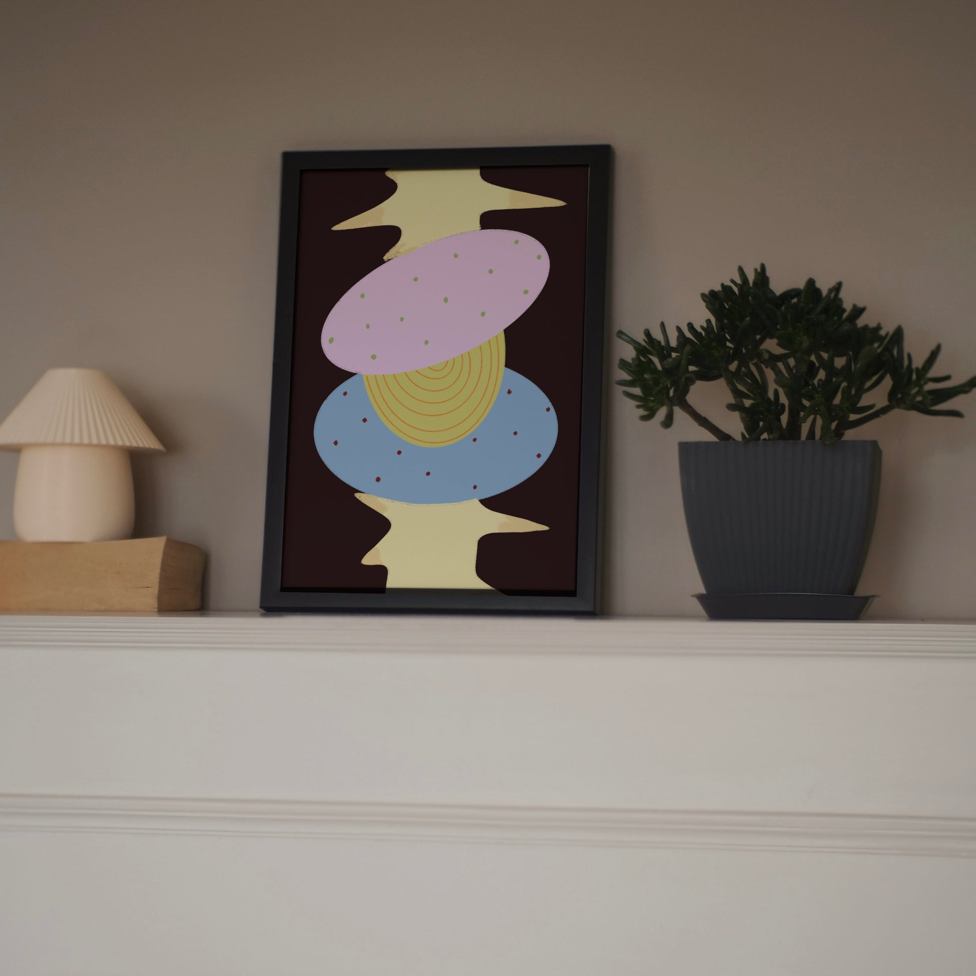 Abstract Spiral Poster