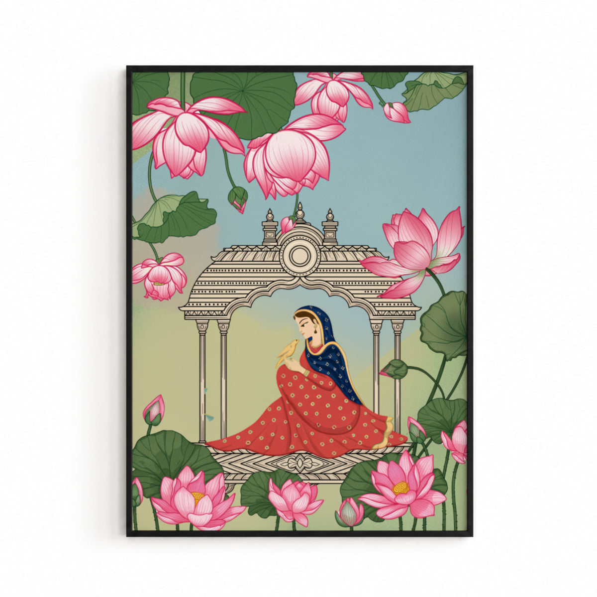 Traditional Garden Poster