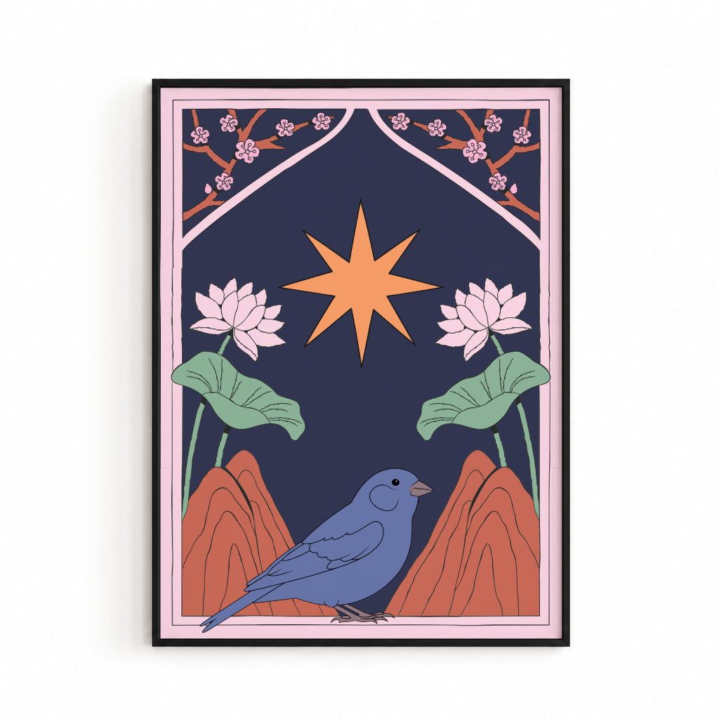 Night Bird Poster