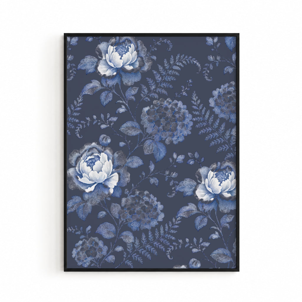 Floral Depth Poster