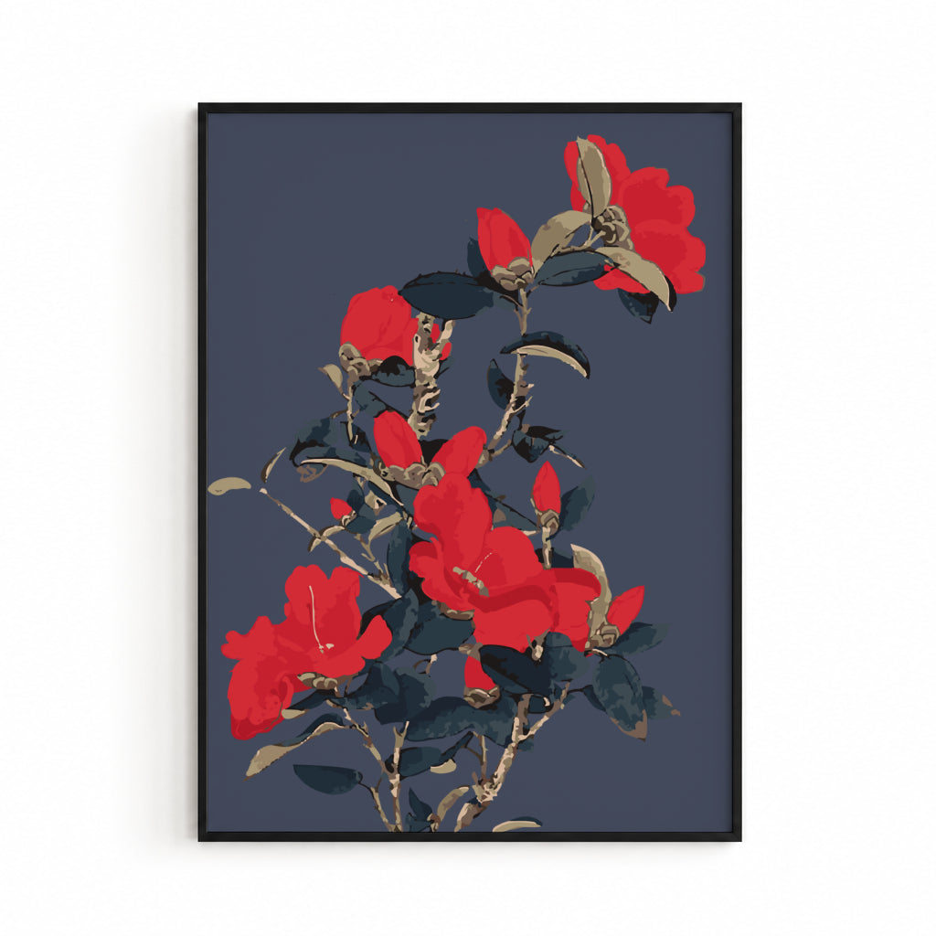 Bling Floral Poster