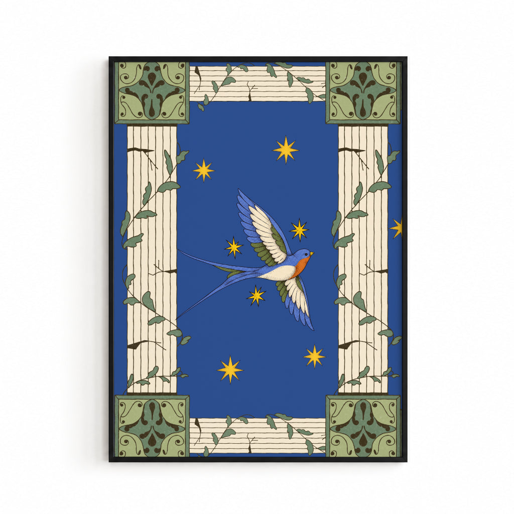 Palace Bird Poster