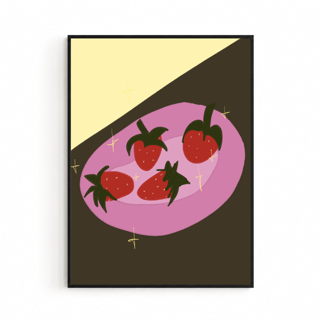 Strawberry Poster