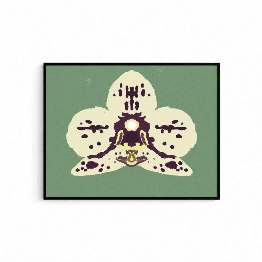 Orchid Jan Poster