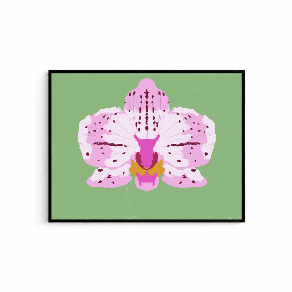 Orchid August Poster