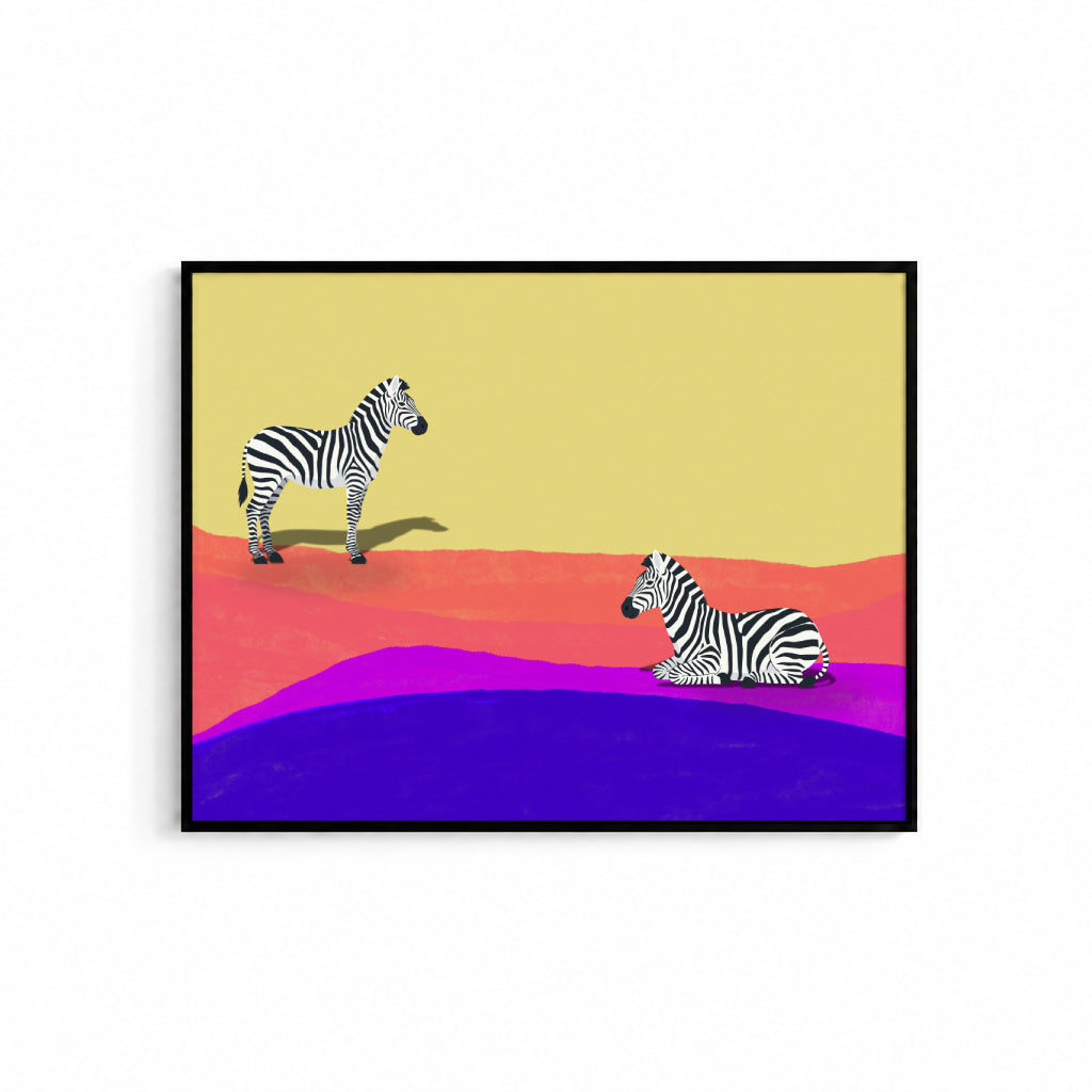 Zebra Poster