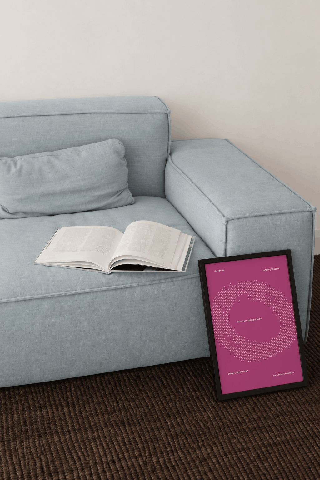 Break Pattern Poster