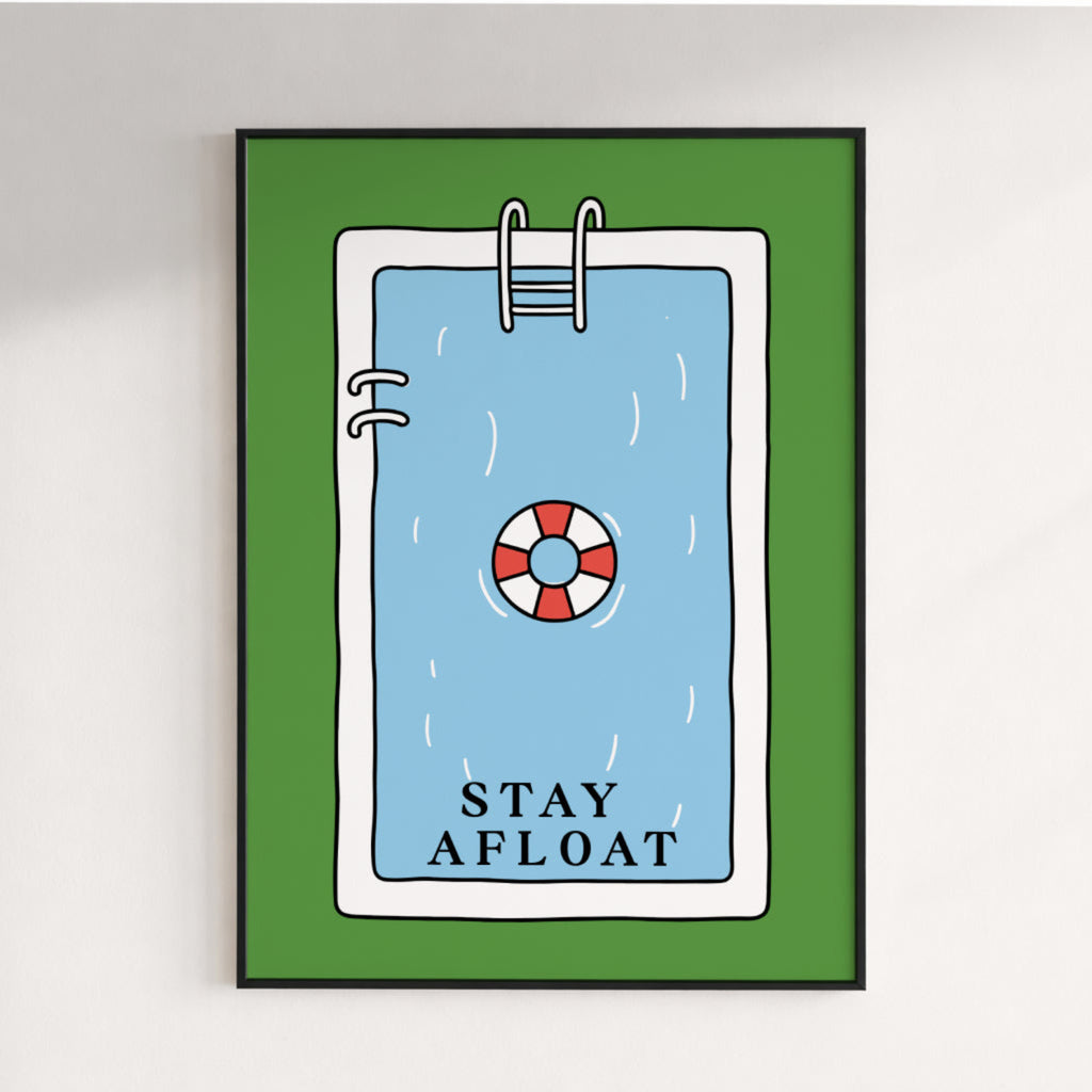 Stay Afloat Poster