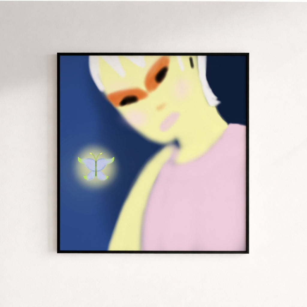 Enchanted Gaze Poster