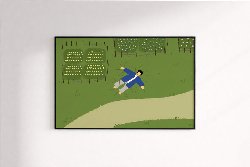 Flower Field Poster
