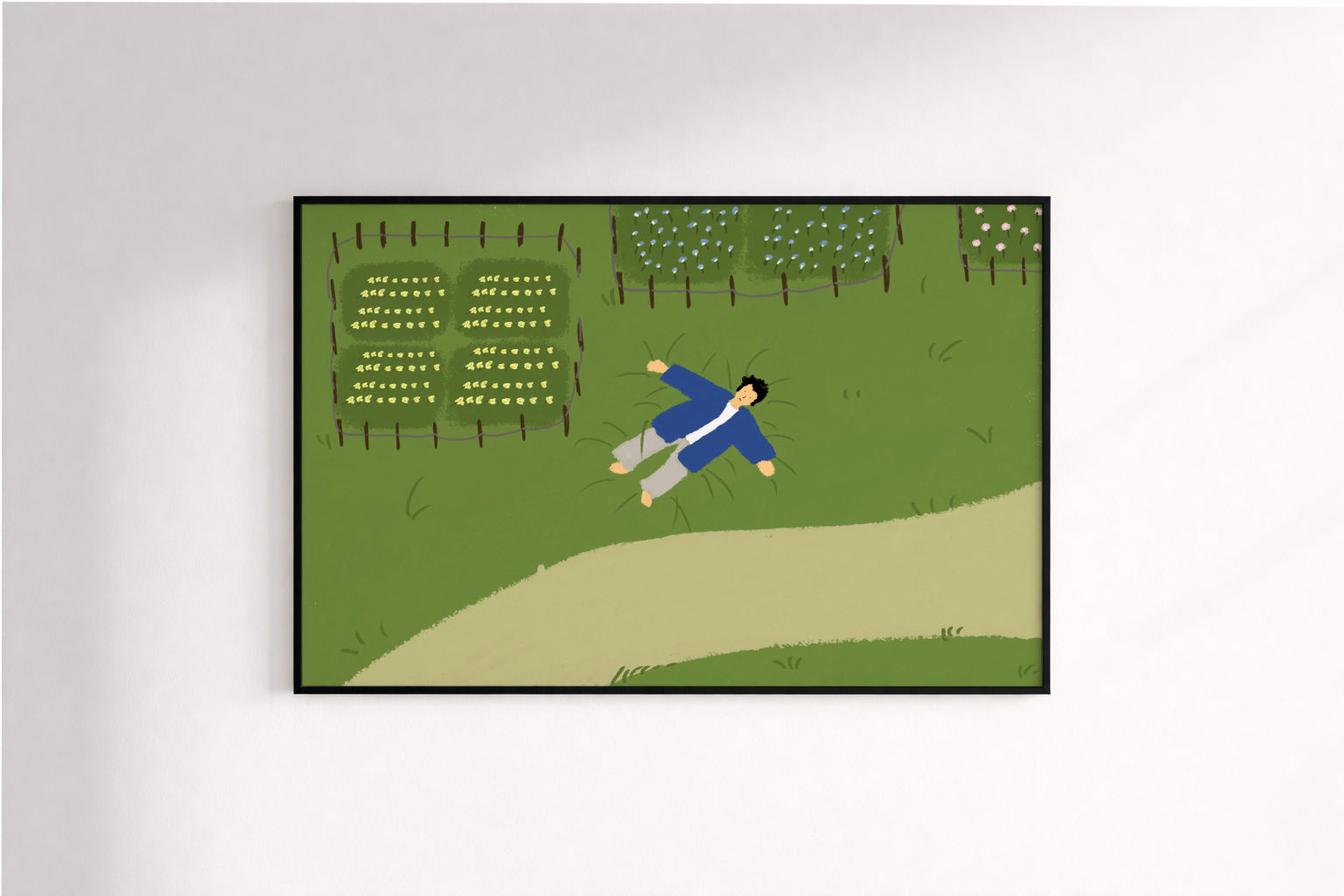 Flower Field Poster