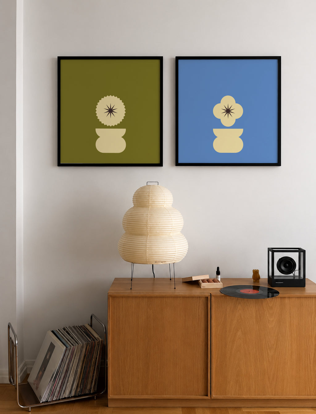 Floral Rhythm Poster Gallery Wall Set