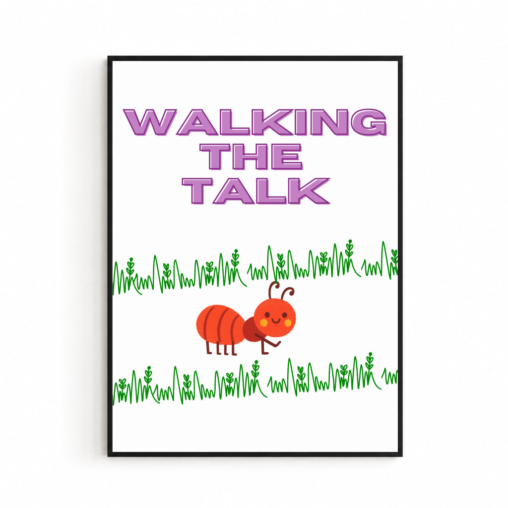 Walking the Talk Poster