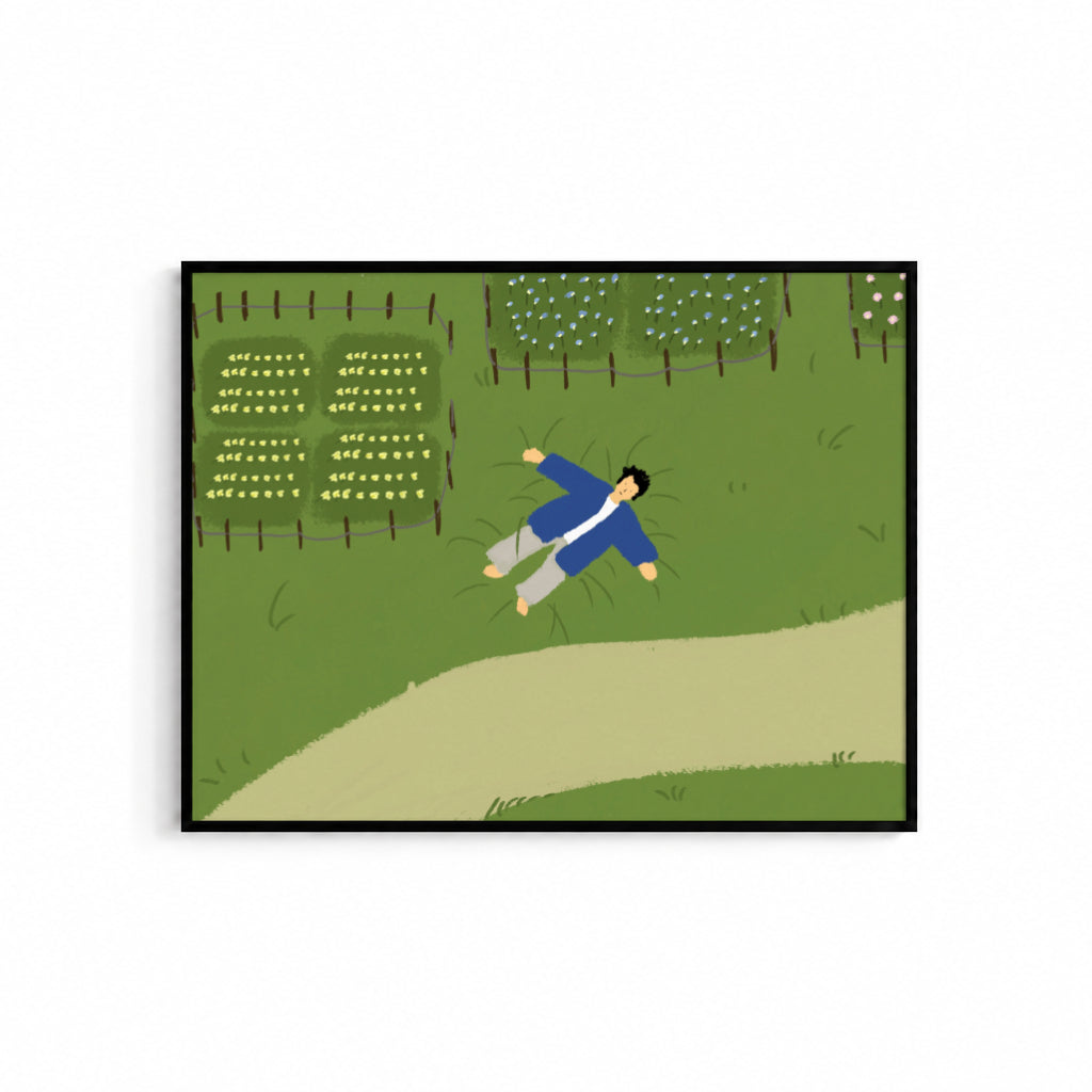 Flower Field Poster