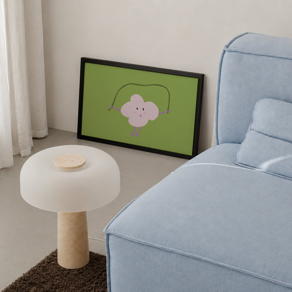 Flowery Hops Poster