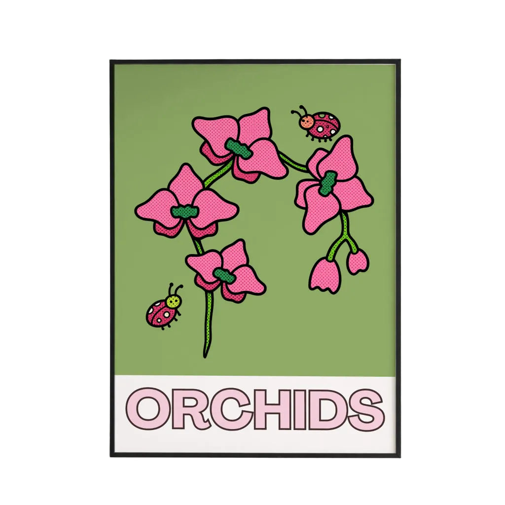 Orchids Poster
