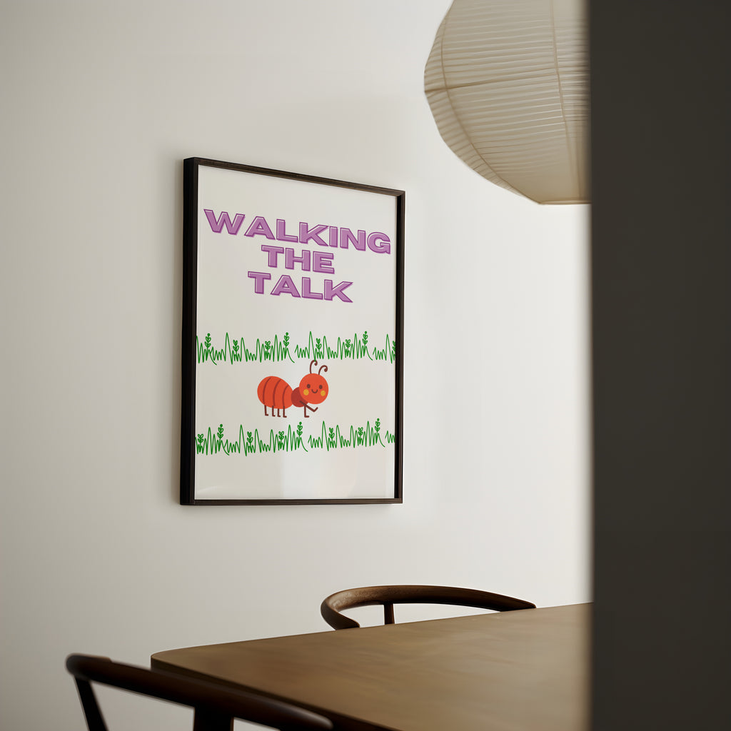 Walking the Talk Poster