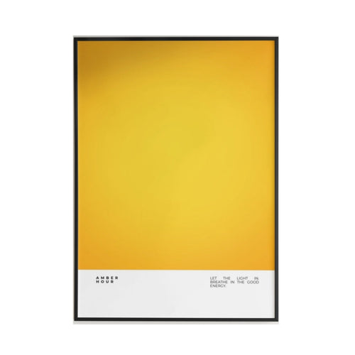 Amber Hour Poster
