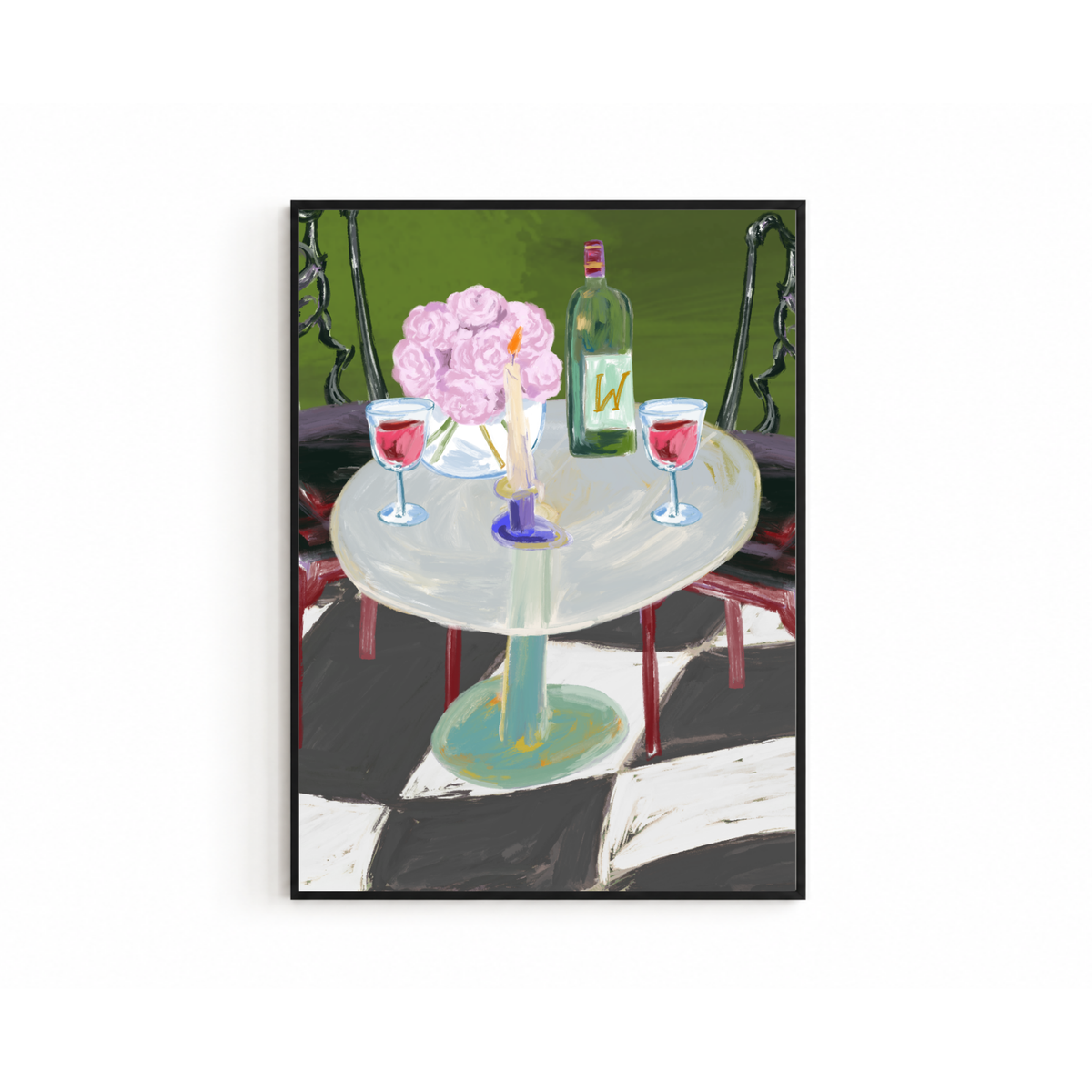 A Table for Two Poster