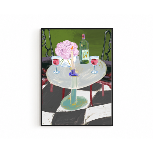A Table for Two Poster