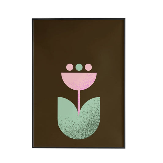 Abstract Bloom Poster - Poster - Thanks a ton
