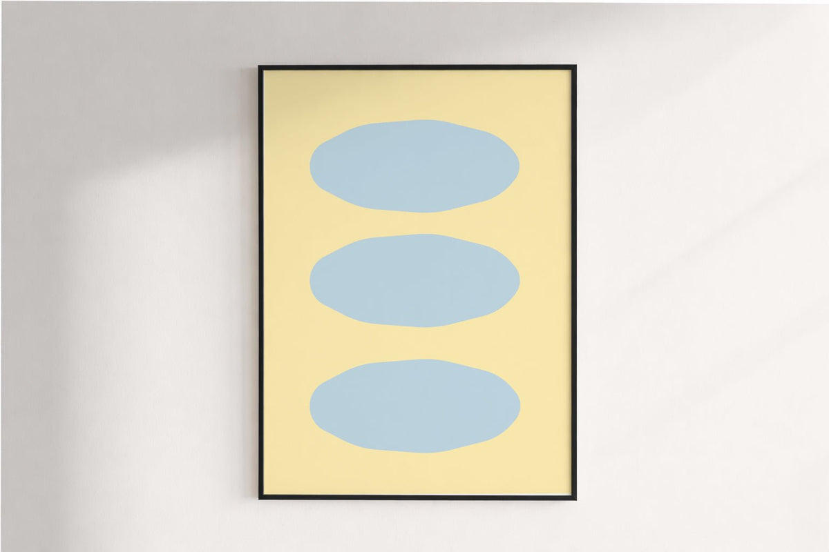 Abstract Poster Gallery Wall Set -Poster - Thanks a ton