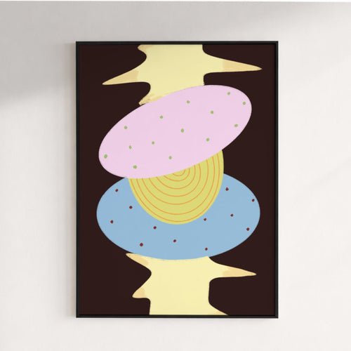 Abstract Spiral Poster -Poster - Thanks a ton