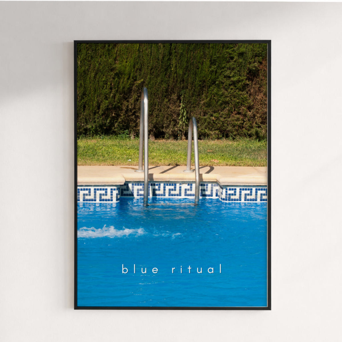 Blue Ritual Poster -Poster - Thanks a ton