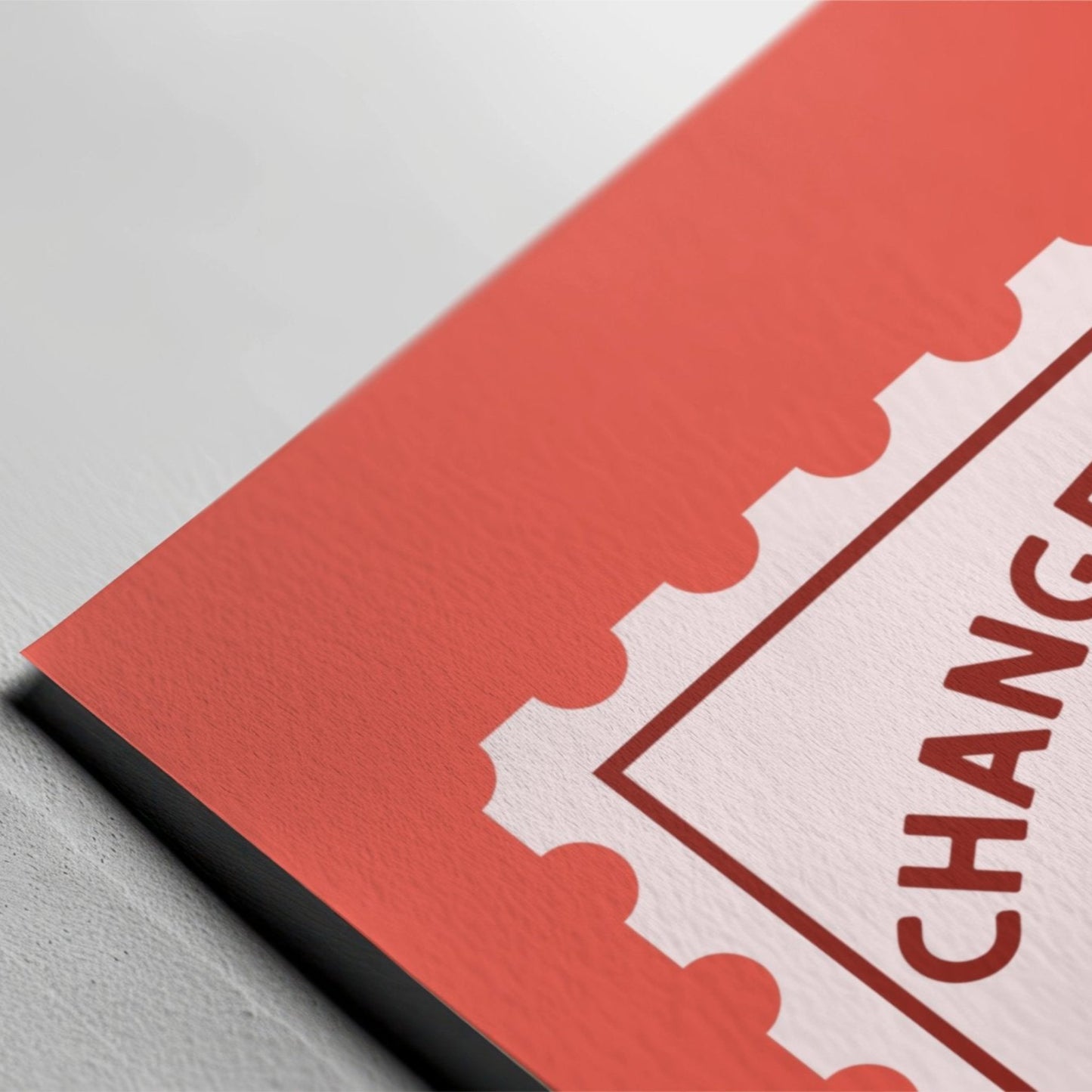 Change is constant Poster Poster Mockup Image