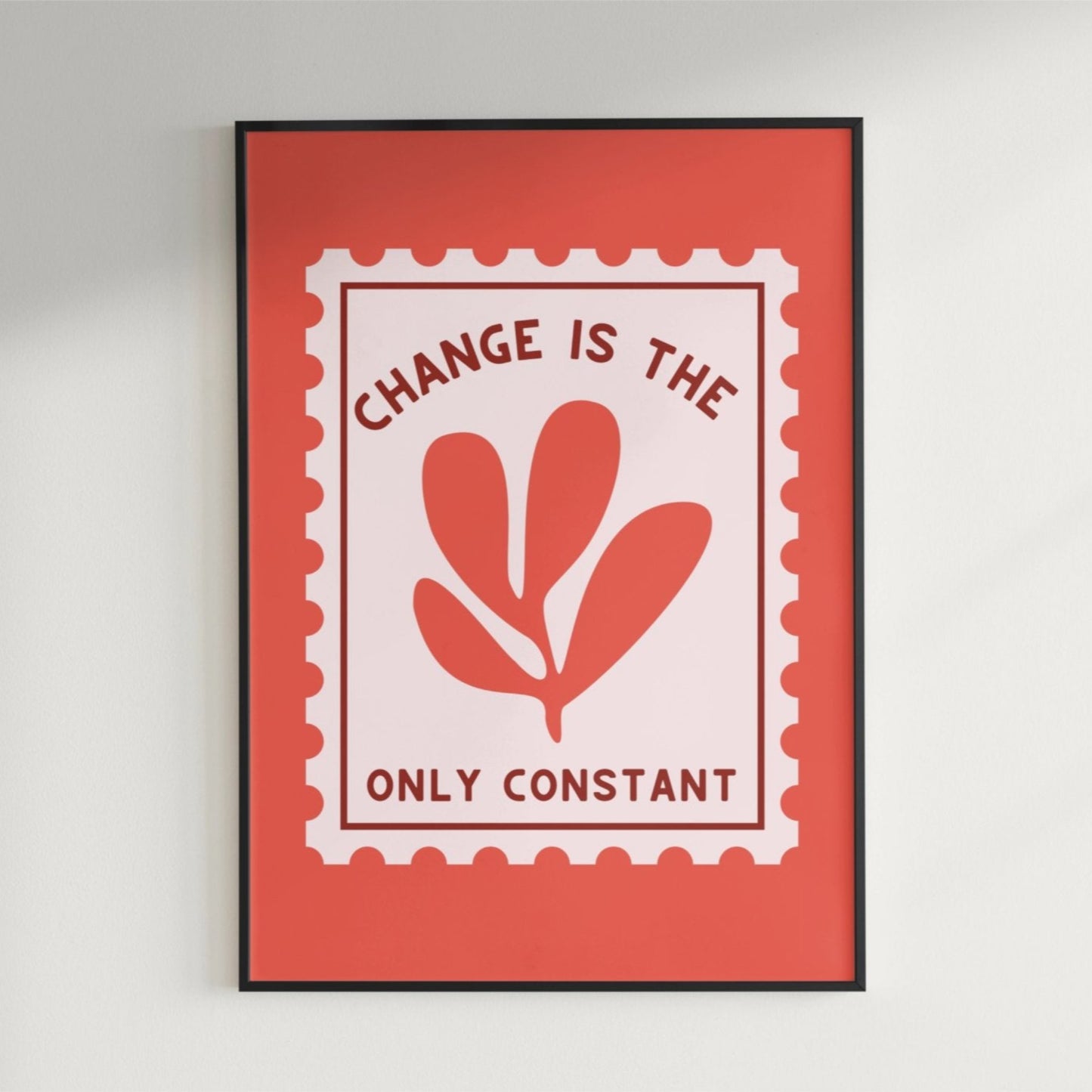 Change is constant Poster Poster Mockup Image