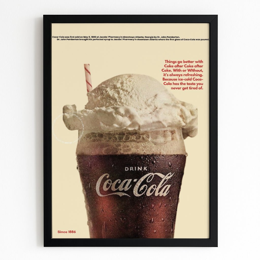 Coca Cola Poster - Poster - Thanks a ton