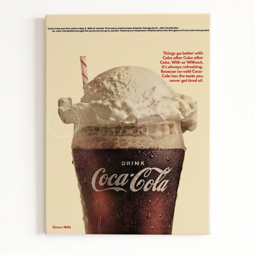 Coca Cola Poster - Poster - Thanks a ton