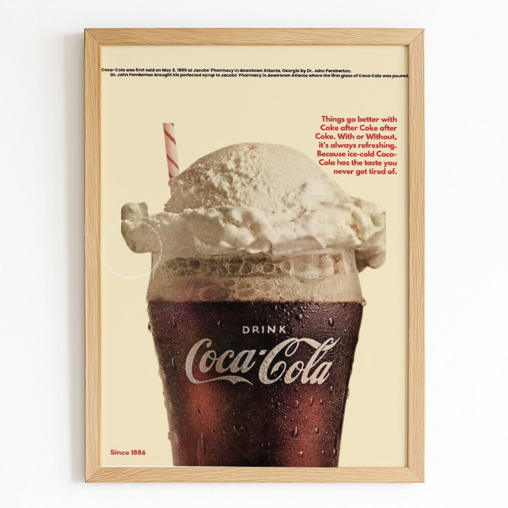 Coca Cola Poster - Poster - Thanks a ton