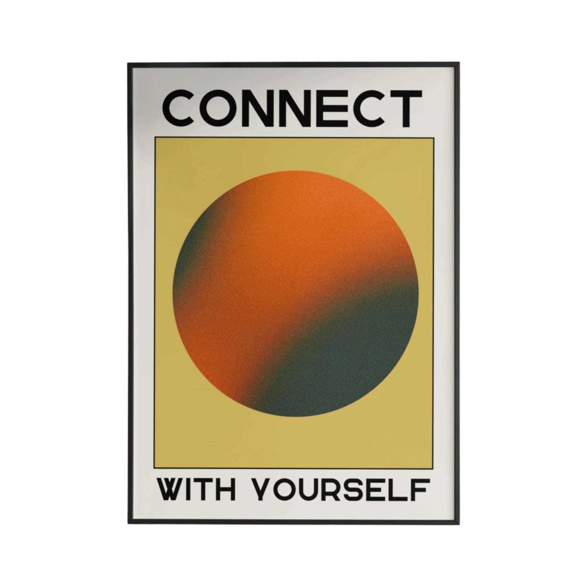Connect With Yourself Poster - Poster - Thanks a ton