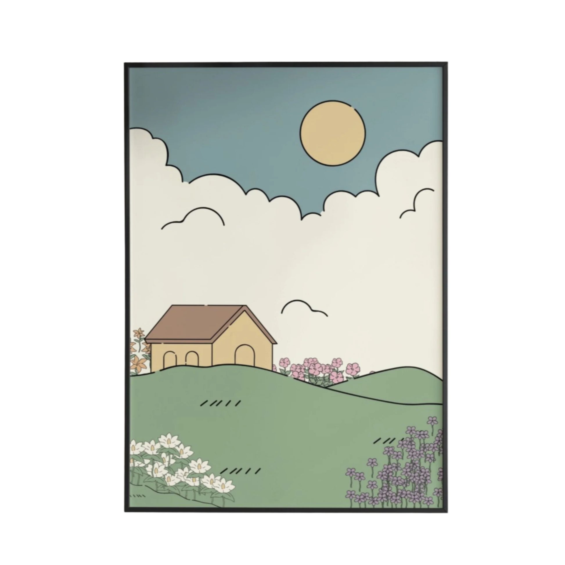 Countryside Bliss Poster - Poster - Thanks a ton