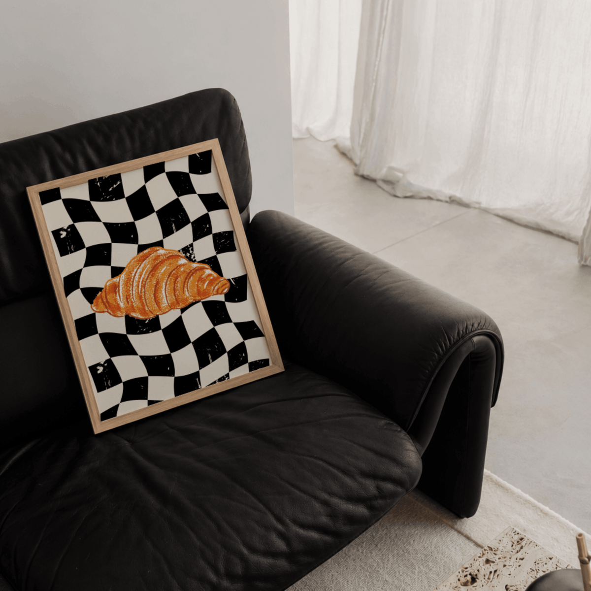 Croissant Poster -Poster - Thanks a ton