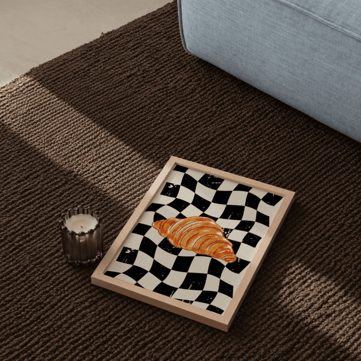 Croissant Poster -Poster - Thanks a ton