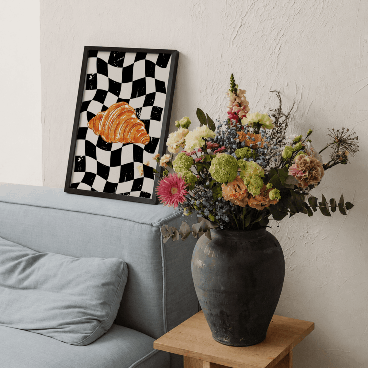 Croissant Poster -Poster - Thanks a ton