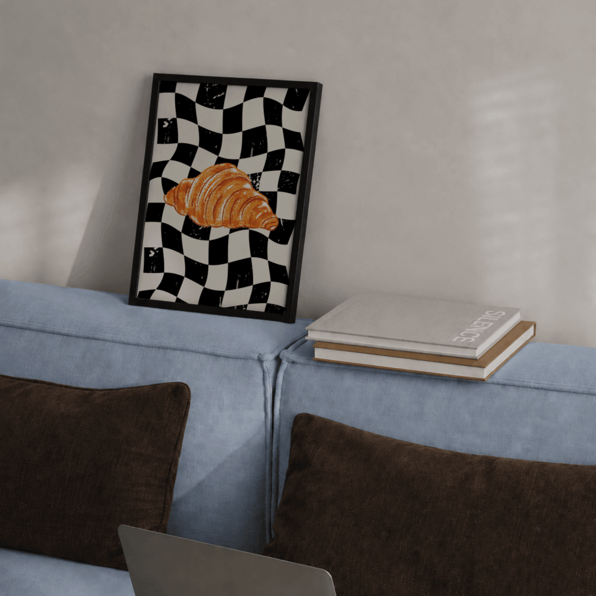 Croissant Poster -Poster - Thanks a ton
