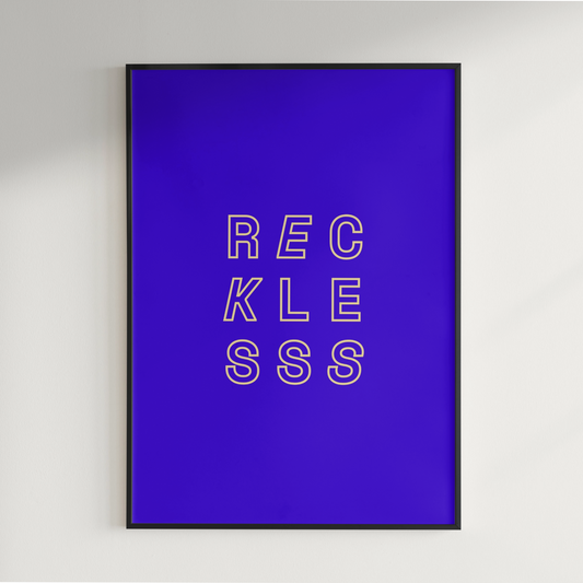 Reckless Poster