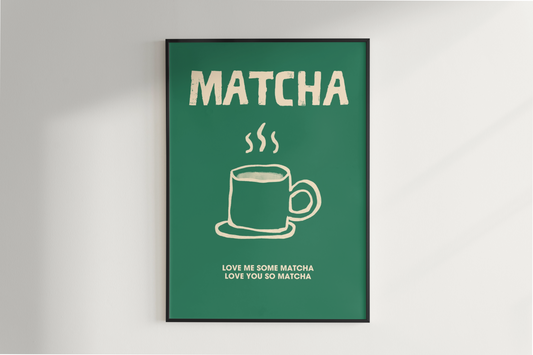 So Matcha Poster