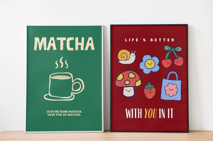 So Matcha Poster