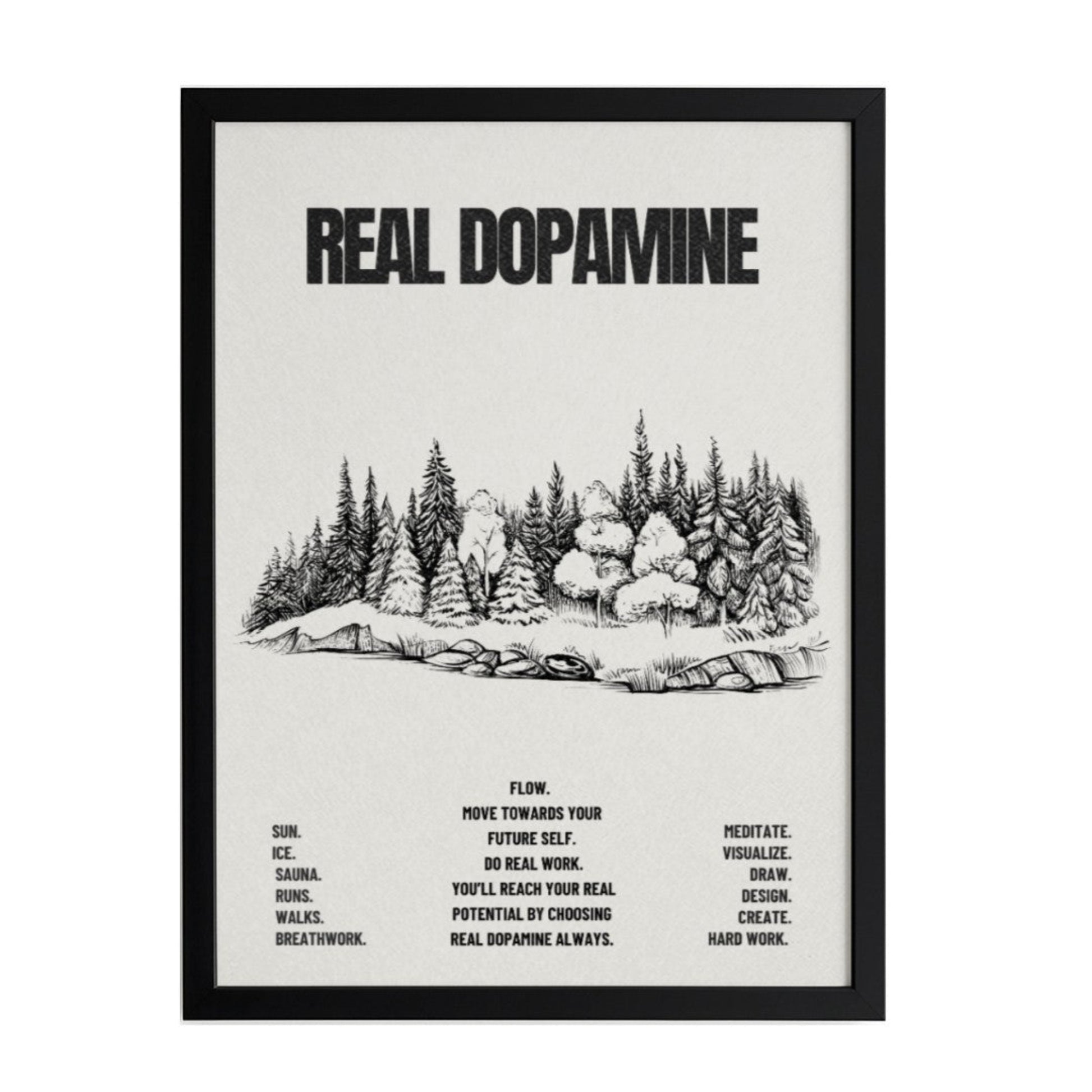 Real Dopamine Poster